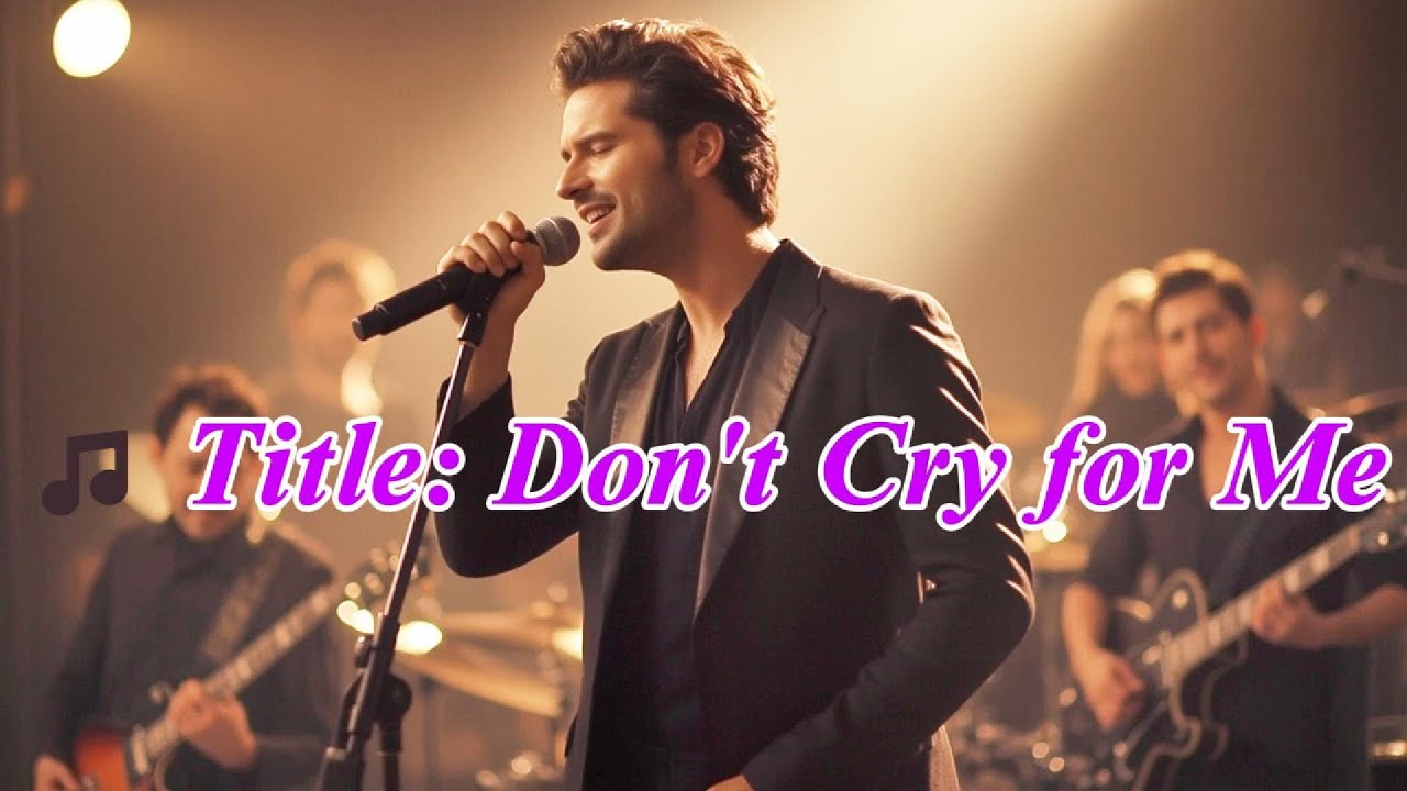 Don’t Cry for Me – A Farewell in Song - YouTube