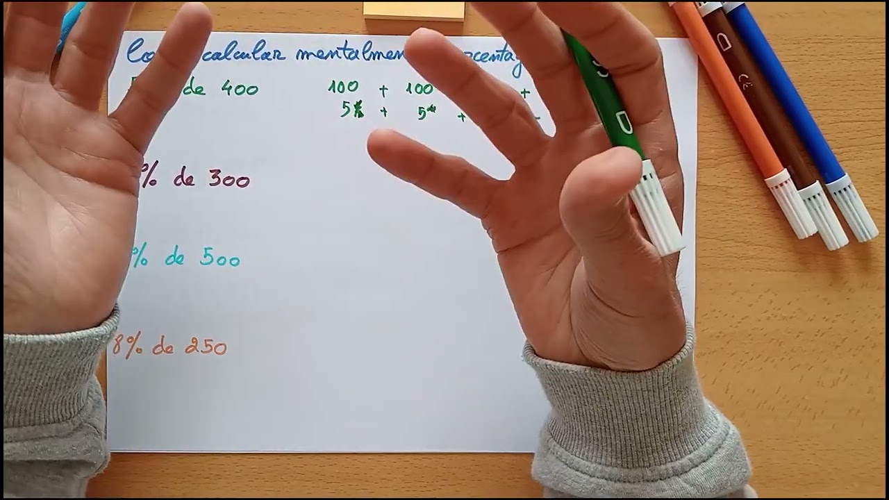 Calculando Mentalmente Percentagens - Muito Fácil !!