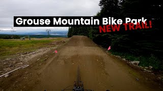 Grouse Bike Park New Trail! Boc Roc top to bottom