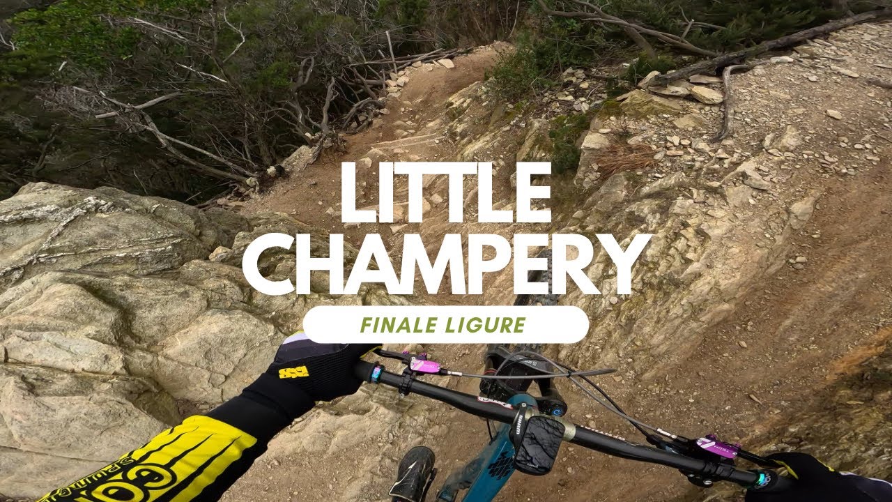Little Champery | steepest Trail at Finale | Level Black Finale Ligure Italy 🇮🇹 full run POV RAW
