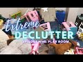 EXTREME Declutter and Clean with Me {SATISFYING} | Episode 9 | Play Room