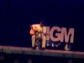 Ryan Miller singing at the mgm talent show
