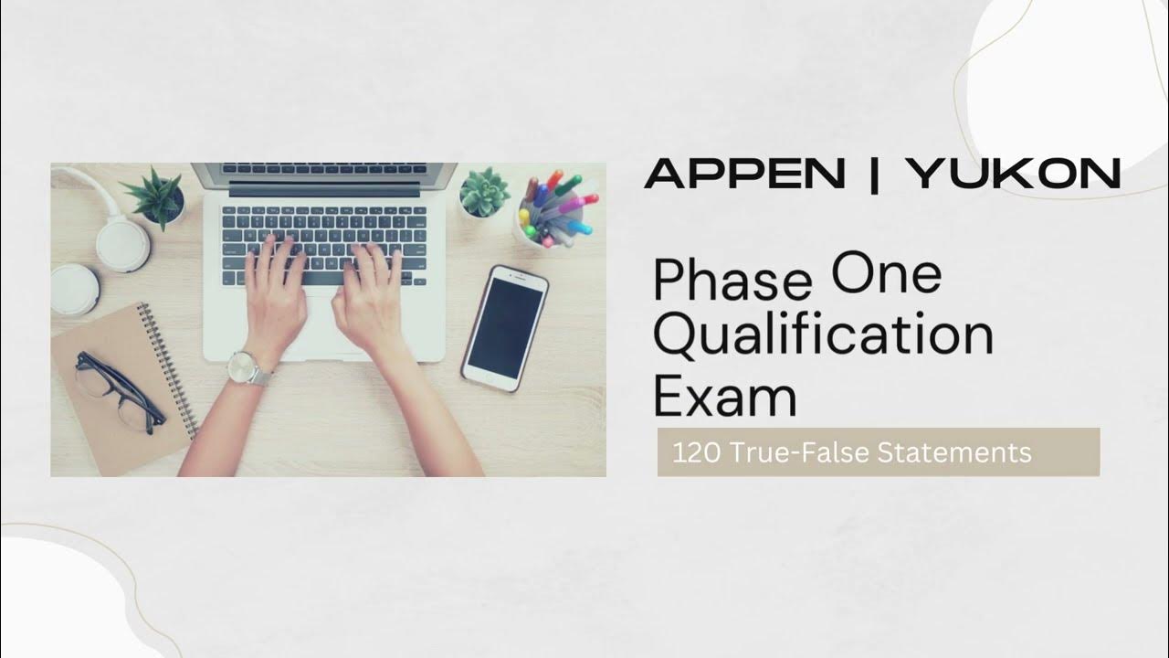 Appen YUKON Exam Part 1 - YouTube