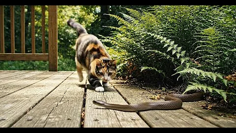 Video 11786981: cat vs british, british blue cat, meow