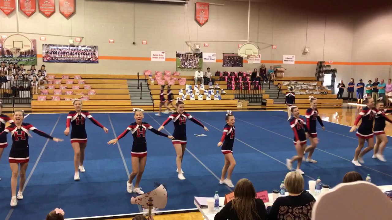 Heritage Middle School Ngac Cheer Championship 16 Youtube