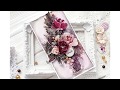 Few materials and beautiful result Card Tutorial / Мало материалов и красивый результат