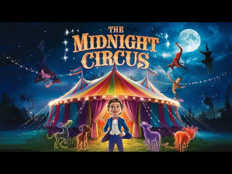 The Midnight Circus | 🤡🍿🍦🎪🎈 | Kid's Animated Story
