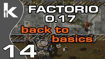 Factorio 0.17 | Back To Basics Ep 14 | ROBOTS!