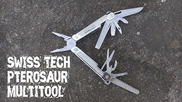 Swiss Tech Pterosaur 15 in 1 Multitool Is SOLID