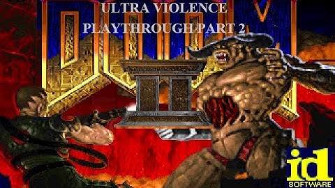 Doom II PC 1994 Ultra Violence Part 2 First Time Playthrough with Commentary
