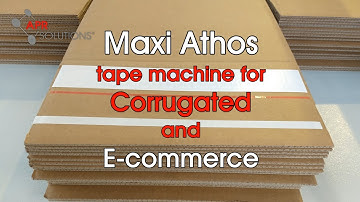 E-Commerce Application  Double sided Tape , on Corrugate