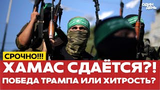 картинка: 🔴 ХАМАС согласился на ультиматум Трампа: что дальше #новости #одиндень