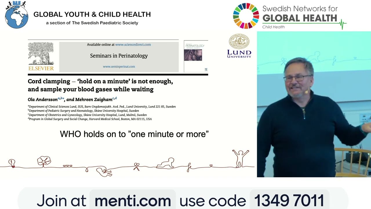 Ola Andersson - Sustained cord circulation