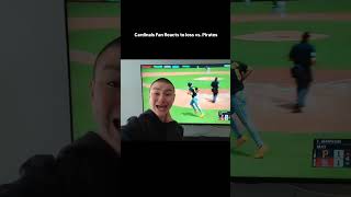 Cardinals Fan Reacts to Crazy loss vs. Pirates! Series Loss #mlb #pirates #baseball #cardinals