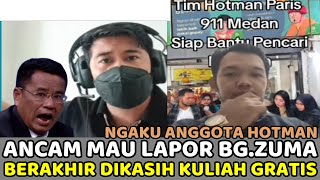 Anggota Hotman Paris Ancam Mau Lapor Bg.Zuma ke Polda Sumut. Langsung Terdiam Saat diDatangi