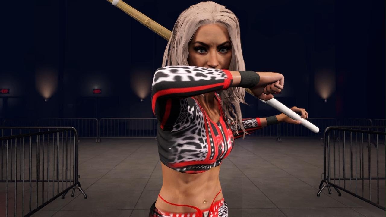 WWE 2K24 - Karmen Petrovic VS Odyssey Rift - YouTube