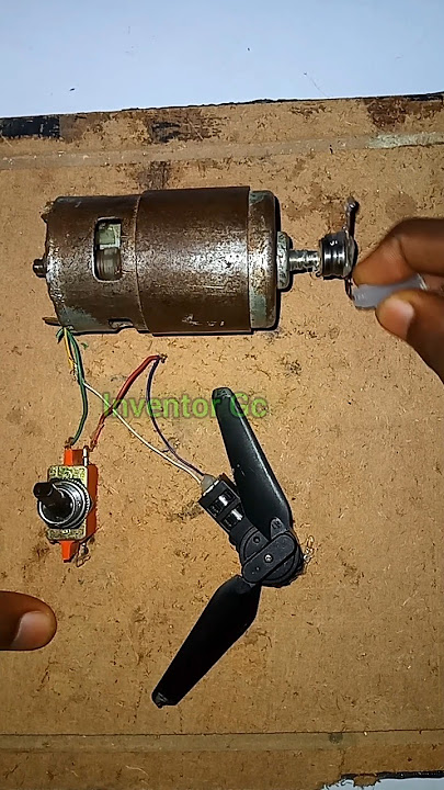 How to generate electricity with 775 Dc motor