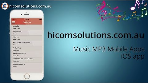 Music MP3  ios app source code for sale