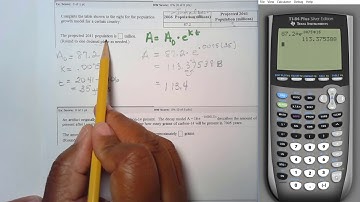 College Algebra: Exponential Growth and Decay (Part 3)