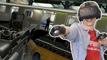 TACTICAL MULTIPLAYER SHOOTER IN THE SUBWAY! | Onward VR (HTC Vive Gameplay)