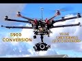 DJI S900 conversion to A3, LB2 and X5 camera