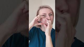 скульптурный массаж от носогубных складок