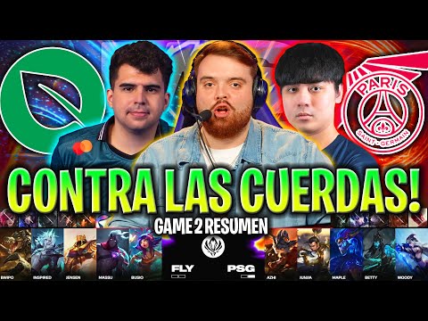 IBAI CASTEA A FLYQUEST CONTRA LAS CUERDAS! | PSG vs FLY Game 2 MSI 2024 FINAL PLAY IN ESPAÑOL IBAI