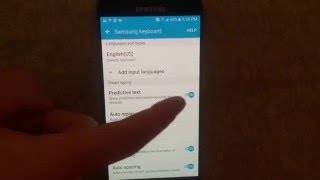 Tussen krokodil steno How To Turn ON And OFF Autocorrect On Galaxy S7 And S7 Edge - YouTube
