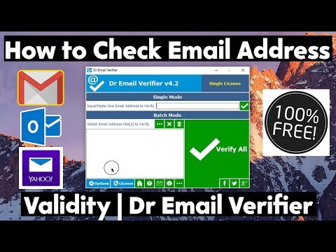 How to Check Email Address Validity | Dr Email Verifier | 100% Free Method