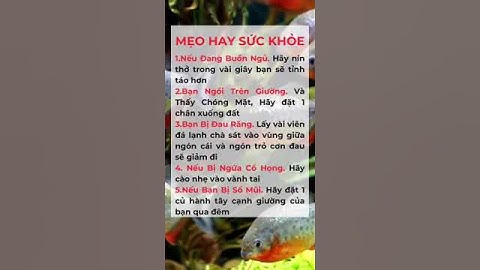 5 Mẹo Hay Sức Khoẻ #dsdaiminh #dinhduong #shorts #health