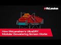 How mclanahans ultradry modular dewatering screen works