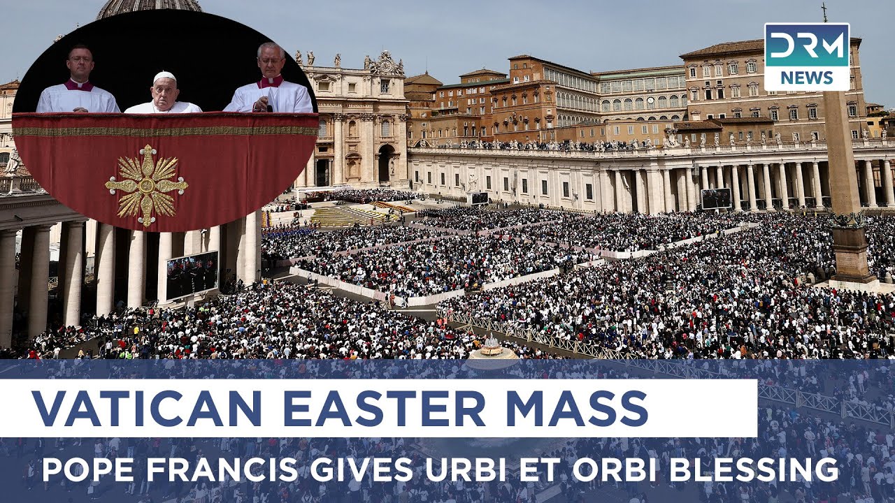 Vaitcan Easter Service Live 🔴 :  Pope Francis Delivers Easter Mass at St. Peter's Basilica | AK1I