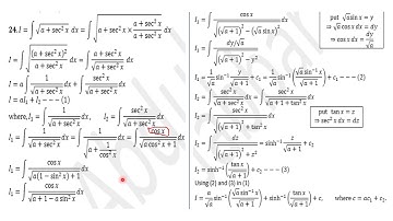 Lect.23-Calculus-4.6(14,21---26) |Calculus by S M Yusuf | Integration of Trigonometric Functions