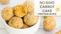 No Bake Carrot Cake Protein Ball Recipe | YouTube LIVE 