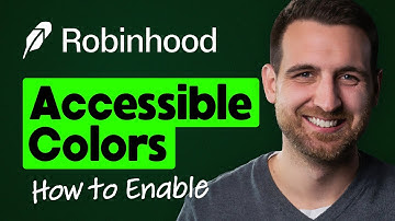 How to Turn On Accessible Colors on Robinhood
