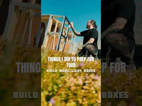 Things I did to prep for tour #metal #thebrowning #diy #diyprojects