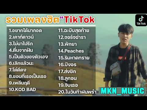 รวมเพลงฮิตในTikTokล่าสุด รวมเพลงฮิตในแอพติ๊กต๊อกล่าสุด 