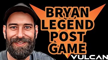 Vulcan | The Vulcan Blockchain | Crypto | Bryan Legend Post Game