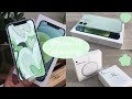 iPhone 12 unboxing + accessories 🌿