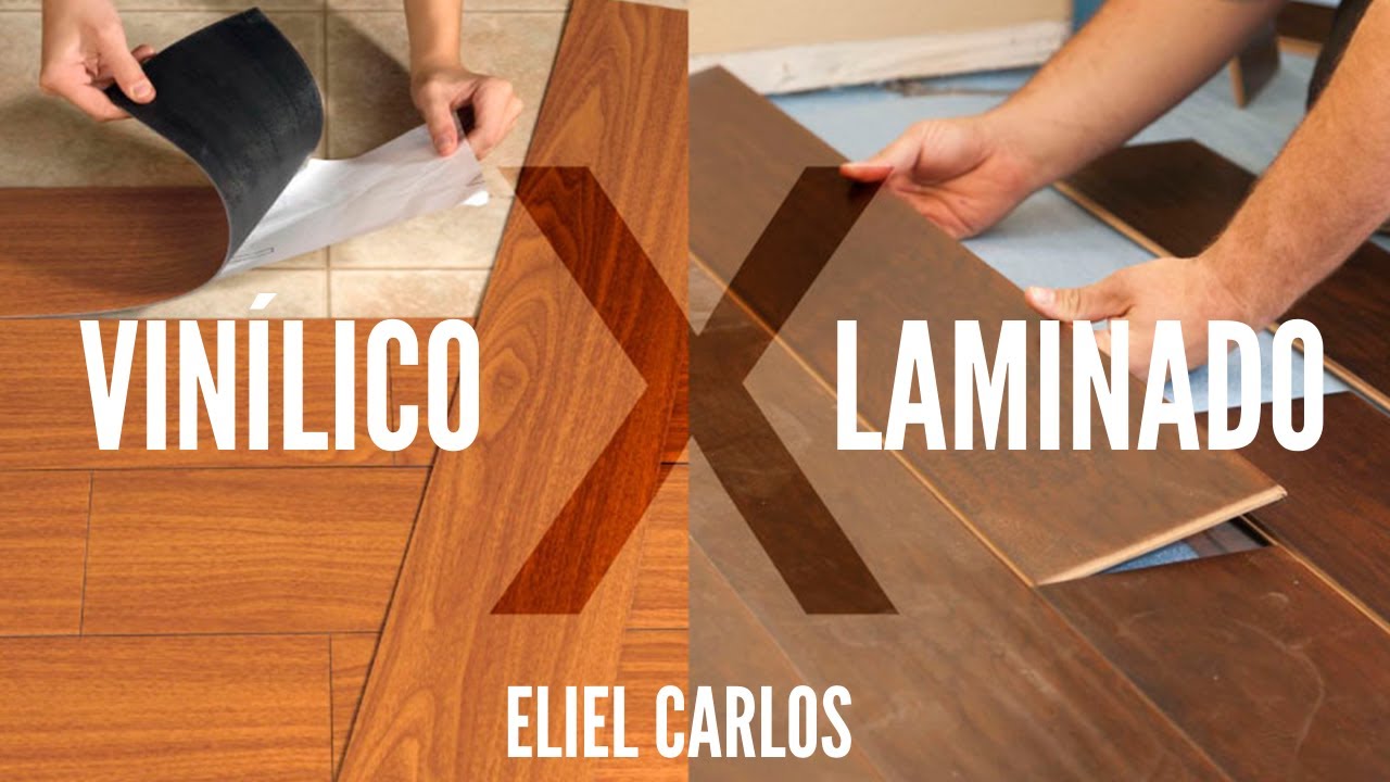 QUAL A DIFERENÇA DO PISO VINÍLICO E O LAMINADO? //Eliel Carlos// - YouTube