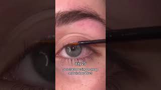 Never curl your lashes after mascara