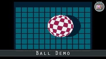 Ball Demo by Motz, 1985 | Atari 8 bit Demo