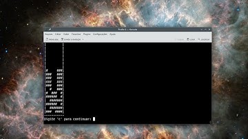 Demonstração do EP3 de MAC2166 em execução (USP - 2025 - Turmas em C)