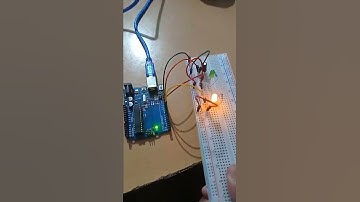 using tilt switch to detect up and down direction . #shorts #arduino #switch #tilt #gravity #simple