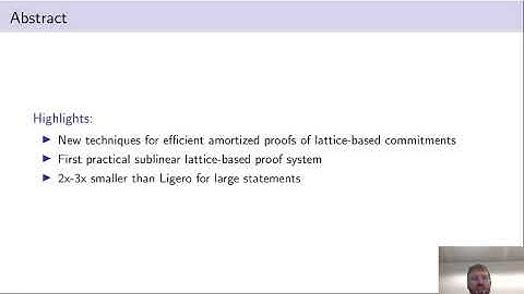 Practical Sublinear Proofs for R1CS from Lattices