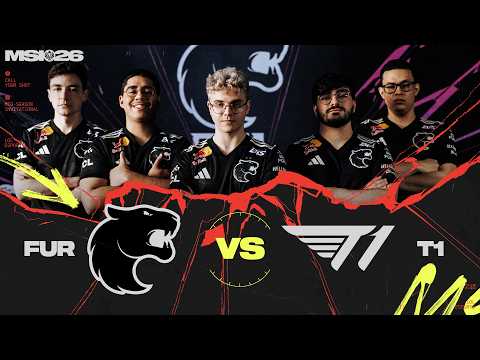 FURIA x T1 | Fase de Chaves | MSI 2026 | Md5
