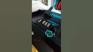 How to change the code on my Lightsaber case?