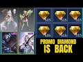 Promo diamond akai new halloween skin wanwan 1111 new skin and annual starlight angela new skin