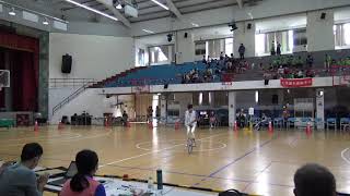 1091206  109年教育盃全國獨輪車錦標賽花式競技 國小高年級男單第二名 彰化縣埔鹽國小 施弈鋒