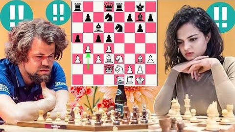 King Magnus Carlsen vs Tania Sachdev 23